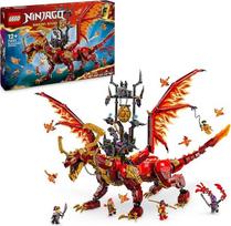"LEGO Ninjago Spring Dragon of Movement", nuotykių žaislas vaikams, nindzių žaidimų rinkinys su 6 mini figūrėlėmis, gimtadienio dovana berniukams ir mergaitėms nuo 12 metų, fantazijos žaidimų rinkinys 71822