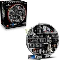 "LEGO Star Wars" Mirties žvaigždė - konstruktoriaus rinkinys suaugusiesiems - interaktyvus UCS parodos modelis su 36 mini figūrėlėmis, įskaitant Luką Skywalkerį, Haną Solo ir Darthą Vaderį - dovana vyrams, moterims ir gerbėjams - 75419