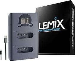 "Lemix" (BX1.) plonas dvigubas USB įkroviklis, suderinamas su "Sony NP-BX1" akumuliatoriumi, tinkančiu išvardytiems "Sony Cyber-Shot DSC" ir HDR serijos modeliams
