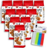 "Leona Figaro" sausainiai "Figaro Cookies" su kokosų ir vanilės skoniu, 10 vnt., po 300 g su spaustukais