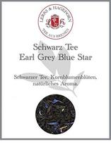 "Lerbs & Hagedorn", juodoji arbata "Earl Grey Blue Star" | 1 kg (maždaug 81 litras) Rugiagėlių žiedai