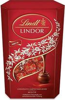 "Lindt LINDOR" pieninio šokolado rutuliukai, 500 g, apie 40, su burnoje tirpstančiu įdaru, miela dėžutė, šokolado triufelių dovana