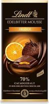 "Lindt" šokoladas "Fine Bitter Mousse Orange" | 150 g plytelė | 70 % kakavos ir tamsių putų su šokolado ir apelsinų įdaru | Šokolado plytelė | Šokolado dovana | Juodasis šokoladas