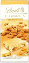 "Lindt" šokoladas "Les Grandes Almond" | 150 g plytelė | Smulkiame baltajame šokolade esantys sveiki migdolai ir karamelizuoti migdolų gabaliukai | Šokolado plytelė | Šokolado dovana