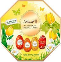 "Lindt" šokoladas | Klasikinė dėžutė | 214 g | Elegantiškas šokolado mišinys su puikiu šokoladu Velykoms | Velykinis šokoladas | Puiki velykinė dovana šeimai ir draugams