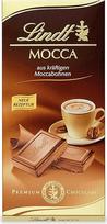 "Lindt" šokolado "Mocha" plytelė, 100 g, pieninis šokoladas su stipriomis "Mocha" pupelėmis, šokolado plytelė, šokolado dovana, 100 g (pakuotė po 1)
