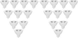 "Linkind MR16 LED Warm White" 12 V, 5 W, pakeičia 50 W, 2700 K šiltai balta GU5.3 LED lemputė, 520 lm, 12 V LED taškinė, 36°, nestumdoma, 20 vnt. (2 vnt.)