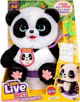 "Little Live Pets My Baby Panda" - rinkinys su puoduku ir bambuku - 50+ garsų - interaktyvus žaislas vaikams nuo 4 metų