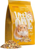 "Little One" visavertis maistas žiurkėnams, 900 g, subalansuotos sudėties, spalvingas kviečių, raudonųjų sorų, miežių, kukurūzų dribsnių, moliūgų sėklų ir dar daugiau sėklų mišinys
