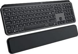 "Logitech MX Keys S Plus" - grafito spalvos, prancūziškas AZERTY išdėstymas