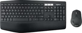 "Logitech MK850" belaidės klaviatūros ir pelės rinkinys, "Bluetooth" ir 2,4 GHz ryšys per USB imtuvą, daug įrenginių, nuo 24 iki 36 mėnesių baterijos veikimo laikas, delnų atrama, skandinaviškas QWERTY išdėstymas