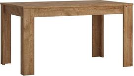 "Lomadox" išskleidžiamas valgomojo stalas 140 - 180 cm Ąžuolo mediena Plotis 140 x aukštis 76,6 x gylis 85 cm