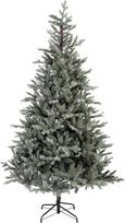 "Lumineo" kalėdinė eglutė, pilka/balta, skersmuo 152,00 - aukštis 240,00 cm
