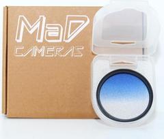 "MaD Cameras" pilnas spalvų korekcijos filtras skaitmeniniams veidrodiniams fotoaparatams (mėlynos spalvos, 58 mm)