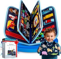 "Mallie Busy Board Montessori Beis