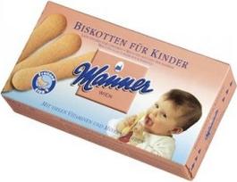 "Manner" - Biskvitai vaikams - 200 g