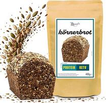 "Marcel's LowerCarb Bread Mix" (400g) - sultinga grūdų duona | Keto duona su 80% mažiau angliavandenių | Veganiška, daug baltymų ir rūgpienis | Paruošiama orkaitėje per 1 minutę