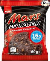 "Mars" - "Hi Protein Cookie" 12 x 60 g dėžutė Šokoladas ir karamelė