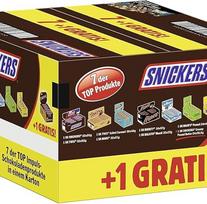 "Mars", "Snickers", "Twix", "Balisto", "M&M'S" asortimento dėžutė, šokolado biri pakuotė, šokoladinių batonėlių mišinys, 8 rūšys, 10 kg dėžutė