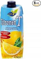 "MeinT" citrinų arbata, 0,5 l - nealkoholinis citrinų skonio gėrimas, 500 ml (6 vnt.)