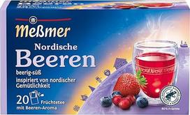 "Meßmer Country Tea Nordic Berries" | 20 arbatos maišelių | Vaisių arbata su uogų aromatu | Uogų saldumas