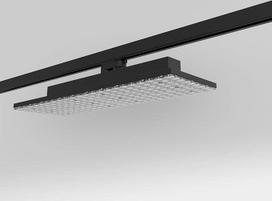 "Mextronic B-660" 3 fazių LED skydelis, skirtas maitinimo bėgiams Šiltai balta 830 60-72 W, reguliuojamas