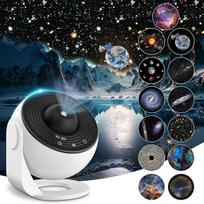 "Mexllex" planetariumo žvaigždėto dangaus projektorius, 13 planetų diskų, galaktikos projektoriaus lempa, žvaigždėtas dangus miegamajame, LED žvaigždėto dangaus projektorius vaikams