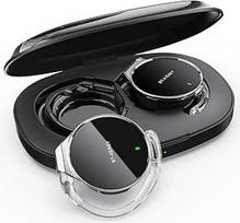 "Micool" ausinės "Bluetooth 5.4", atviros ausinės su belaidžiu triukšmo slopinimu, vandens lašo formos spaustukas ant sportinių ausinių "Bluetooth" su 4 mikrofonais, patogiai prigludusios ausų kabliukų ausinės