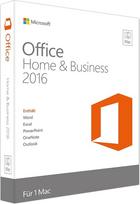 "Microsoft Office Mac Home and Business 2016" (produkto rakto kortelė be duomenų kaupiklio)
