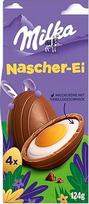 "Milka" saldus kiaušinis 1 x 124 g I Velykų šokolado pakuotė I Velykų lizdui ir slėptuvei I Saldumynai Velykoms Pagaminta iš 100 % Alpių pieno šokolado