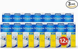 "Milram" plakta grietinėlė 1L UHT - ne mažiau kaip 30% riebalų - itin aukštos temperatūros ir ilgai išliekanti - 1, 3, 6, 12 pakuočių + "minafood" užrašų knygelė (3, 1L)