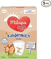 "Milupa Milumil" pienas vaikams 2+ - nuo 1 metų - mažyliams augimo tarpsniu - 5 x 550 g