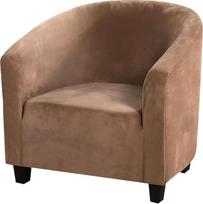 "Mingfuxin Bucket Seat Slipcover High Stretch Washable Chair Cover Sofa Couch Valgomasis kambarys Gyvenamasis kambarys Biuras (odos spalva, aksomas)