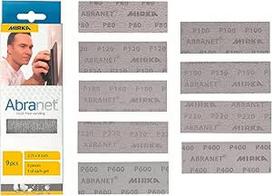 "Mirka" 9A-150-APRP 2 3/4 colio ir 8 colių abraneto asortimentinė pakuotė, po 1 vnt. P80 - P600