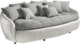 "Mivano Megasofa", Aruba didelė sofa su pagalve 238 x 80 x 140 cm, Medžiagų mišinys