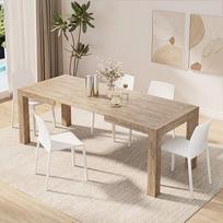 "Mobilifiver Iacopo" virtuvinis išskleidžiamas stalas 140 cm - 220 cm x 90 cm x 77 cm
