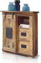 "moebel-eins Bristol Sideboard II", medžio masyvas, "Mango Rustic
