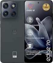 "Motorola Edge 70" 24GB (12GB + 12GB RAM Boost)/512GB Gadget Grey, Ispanija. Neįtikėtinai plonas dizainas, 6,7" Super HD ekranas, triguba 50 MP kamera su "Moto ai". 4800 mAh