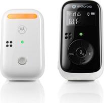"Motorola" kūdikių monitorius PIP11 su lopšinėmis, naktine šviesa, temperatūros stebėjimu, dvipusiu pokalbiu, labai jautriu mikrofonu, iki 300 m atstumu, LCD ekranu