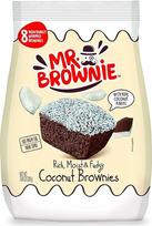"Mr. Brownie" kokosiniai pyragėliai | 8 atskirai supakuoti kokosiniai pyragėliai | užkandžių pakuotės vaikams ir suaugusiesiems | tarkuotų kokosų sluoksnis