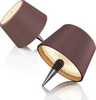 "MU LIN" butelio lempos priedas LED įkraunamas juodas, IP54 vandeniui atsparus butelio gaubtas, baterijos lempa buteliui LED USB, 3 spalvų temperatūros ir reguliuojamas apšvietimas, jutiklinis valdymas, skirta restoranui, barui, balkonui