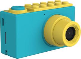"myFirst Camera 2" mėlynas vandeniui atsparus mini fotoaparatas visiems jūsų nuotykiams įamžinti