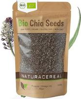 "Naturacereal" ekologiškos chia sėklos 1 kg - gryna kokybė iš Paragvajaus - veganiškos, be glitimo, daug skaidulų - daug omega-3 ir augalinių baltymų - supermaistas kokteiliams, dribsniams ir kepiniams