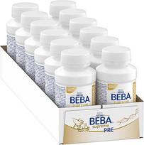 "Nestlé BEBA Supreme Pre Initial" pienas, paruoštas gerti nuo gimimo tik su laktoze, be palmių aliejaus, 12 vnt. (12 x 200 ml)