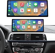 "Ninetom" 12,3 colių automobilinis radijas, "CarPlay"/"Android Car"/"Mirrorlink"/GPS, skirtas BMW EVO 1/2 serijos F20/F21(2017-2019) F23 Cabrio(2017-2019) Jutiklinio ekrano automobilinis radijas, GPS navigacija automobiliui, integruotas DSP