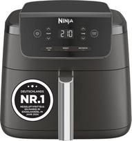 "Ninja AF110EU Air Fryer" 4,7 l "3-in-1" oro keptuvė Karšto oro keptuvė 1-2 porcijoms Skaitmeninis šaldiklis Neprisvyranti keptuvė Fritavimo aparatas 2000 W Juoda