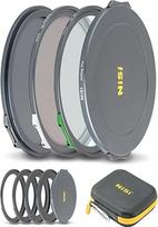 "NiSi JetMag Pro" magnetinių filtrų rinkinys 82 mm su užraktu - fiksavimo rinkinys (NC UV filtras, "True Colour CPL", 67 mm/72 mm/77 mm/82 mm magnetinis adapterio žiedas)