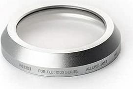"NiSi" 49 mm "Allure" minkštasis filtras, skirtas "Fuji FUJIFILM X70 / X100 / X100S / X100F / X100T / X100V" - sidabrinis