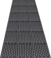 "Nisorpa" guminis durų kilimėlis "Heavy Duty Indoor Outdoor" 90x210cm Anti nuovargio grindų apsaugos kilimėlis Drenažo durų kilimėlis Neslystantis pramonei Restoranas Vonios kambarys