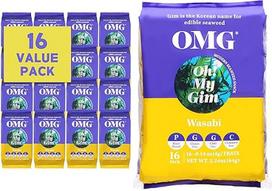"Oh! My Gim" jūros dumblių užkandis (Wasabi)
